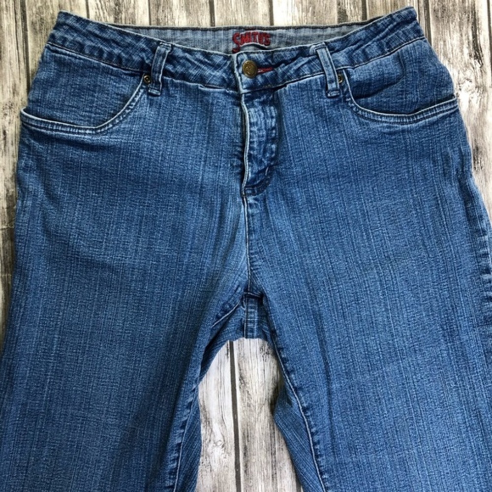 Smiths Dungarees Vintage Bootcut Jeans Wom…
